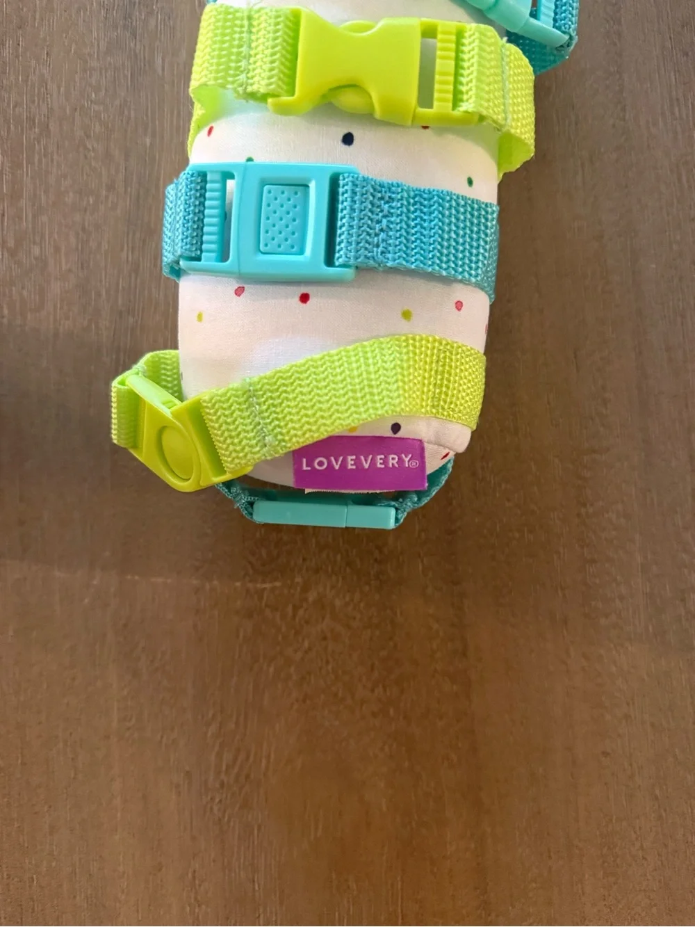 LOVEVERY Baby Colorful Dots Buckle Learning Toy